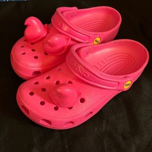 Peeps Pink Crocs